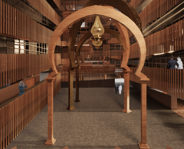 PAVILLON MAROCAIN EXPOSITION UNIVERSELLE DUBAI 2020 – GOLD PRIZE FOR EXHIBITION DESIGN SELF BUILT PAVILIONS